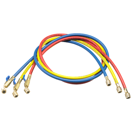 Yellow Jacket - Slangenset met afsluiters 1/4"- 5/16" - 1,5m